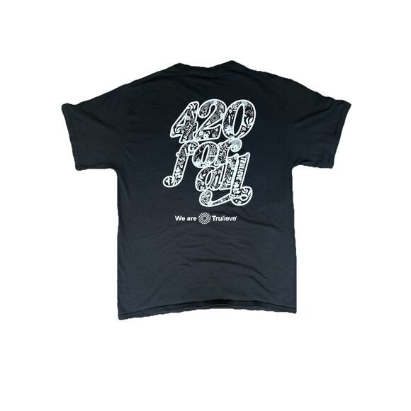 Trulieve Adult Medium"420 For All" Employee 4/20 Promo T-shirt - Picture 1 of 6